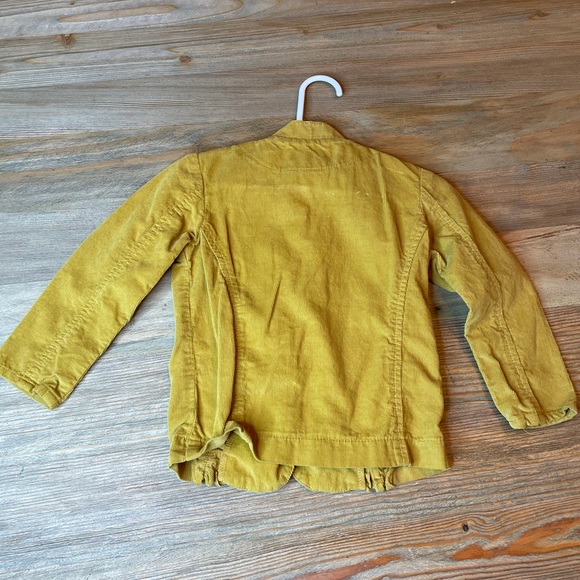2T mustard Sweet Honey corduroy jacket EUC - Picture 2 of 3